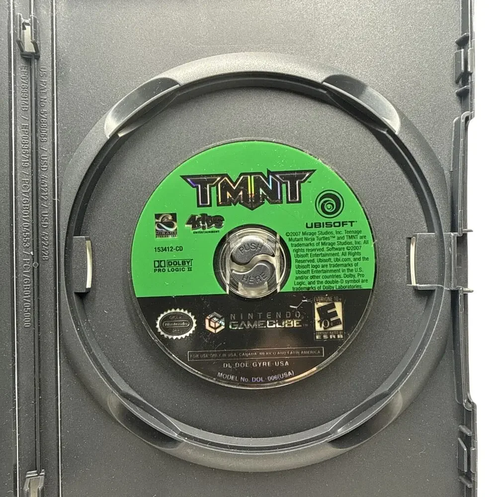 Nintendo GameCube TMNT Teenage Mutant Ninja Turtles
